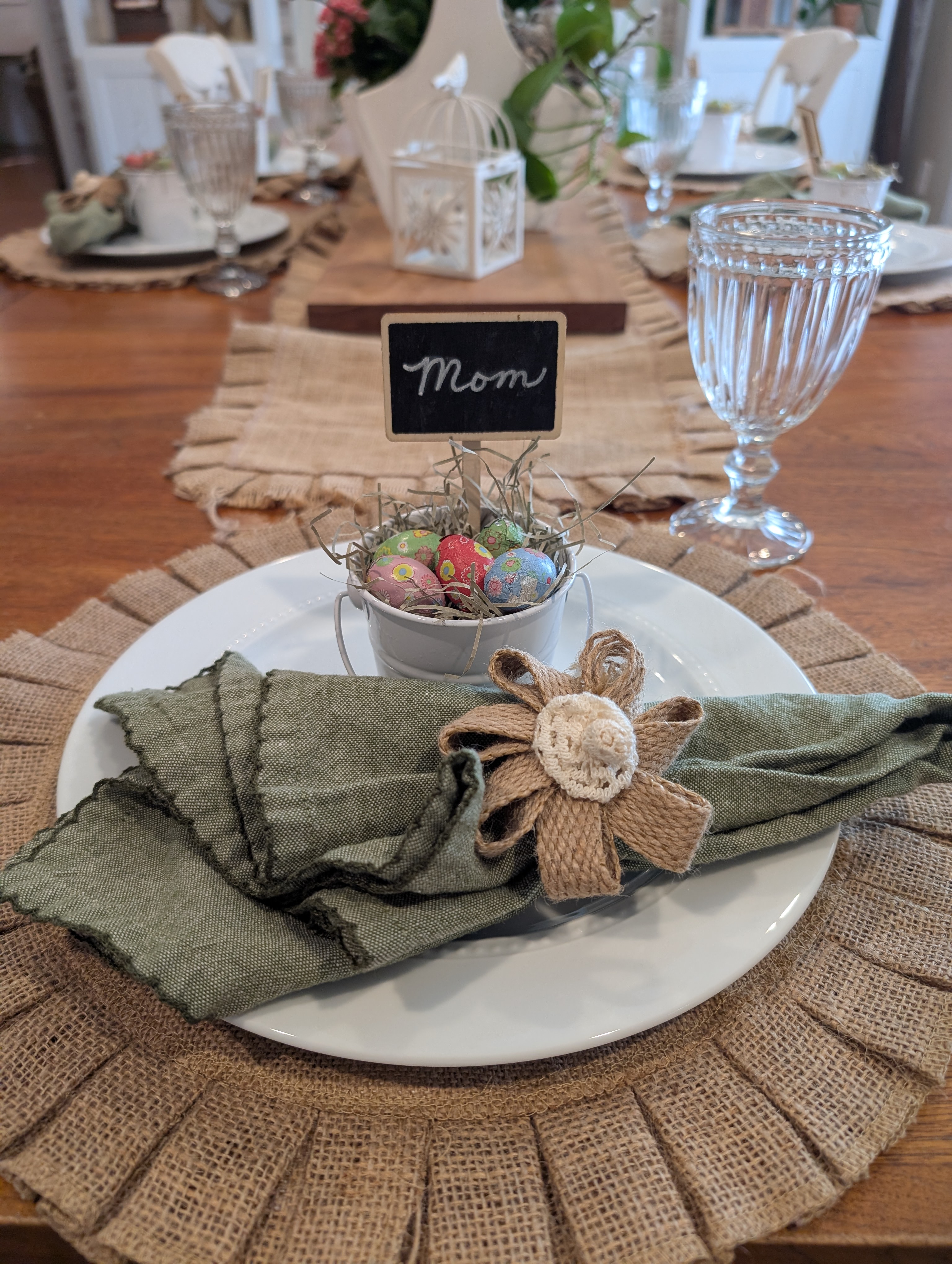 Napkin drape